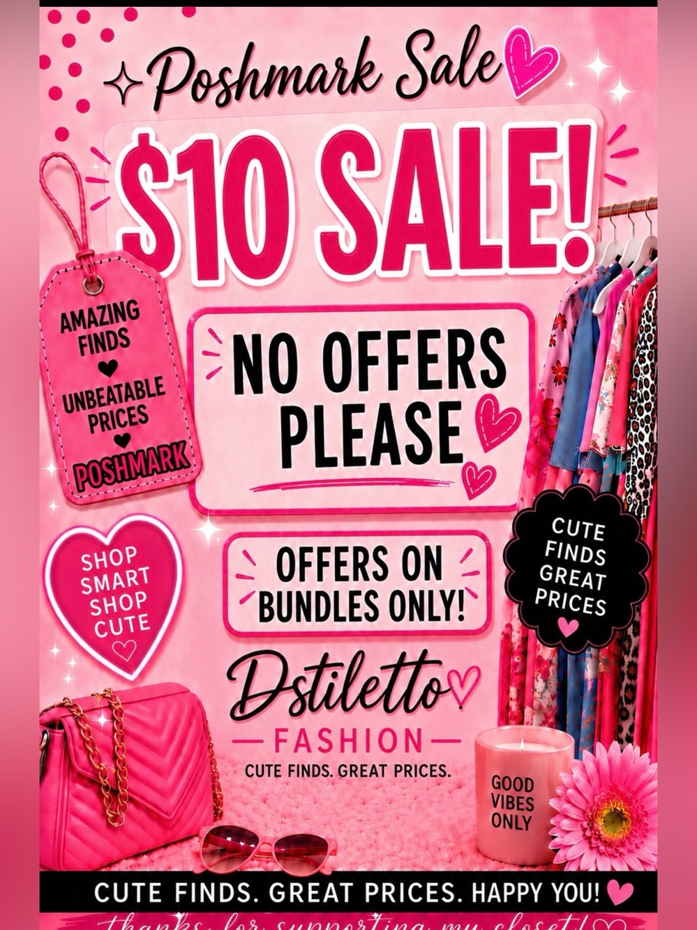 🛍️. $10 SALE -